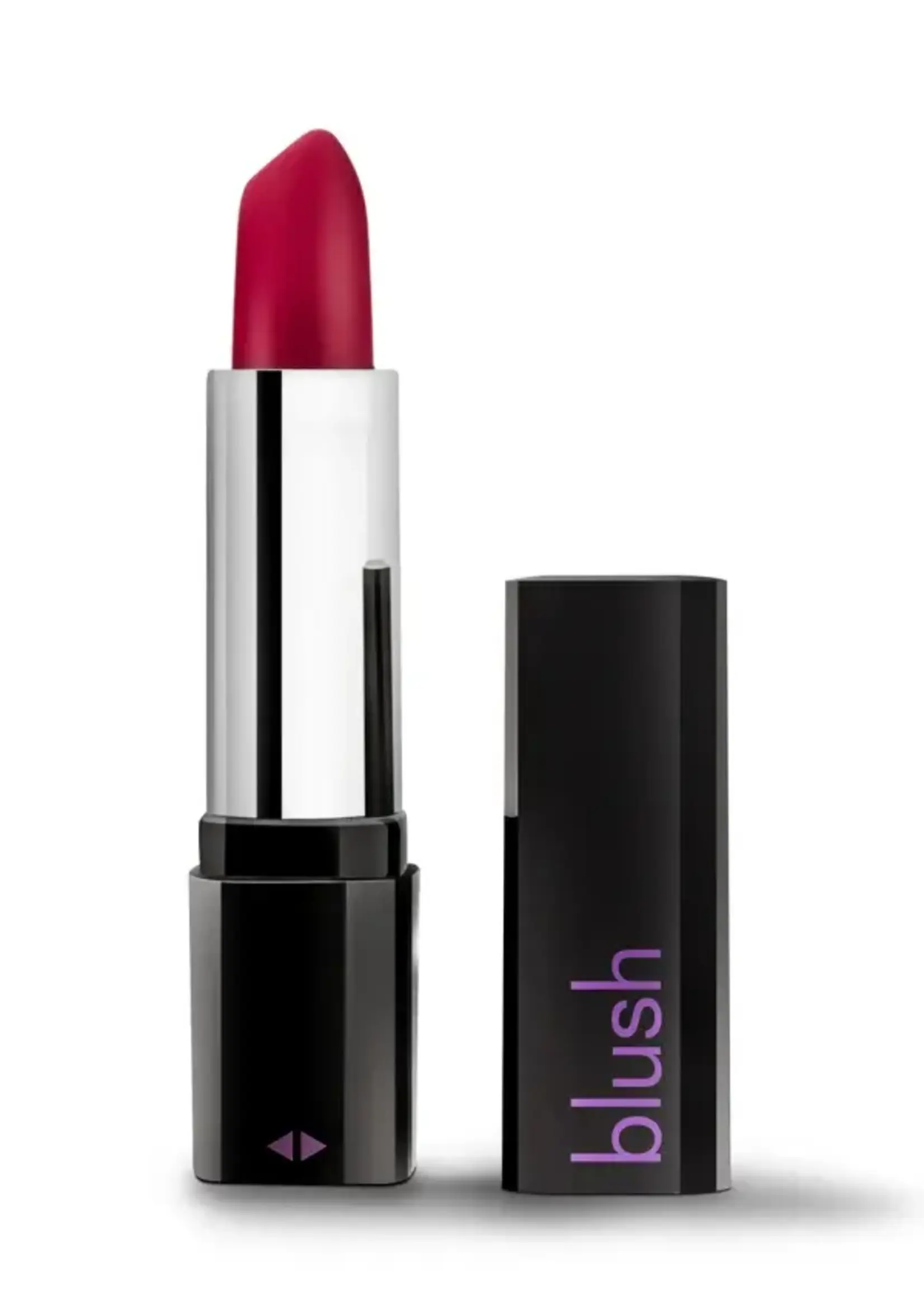 Blush Novelties Rose Lipstick Vibrator - Black