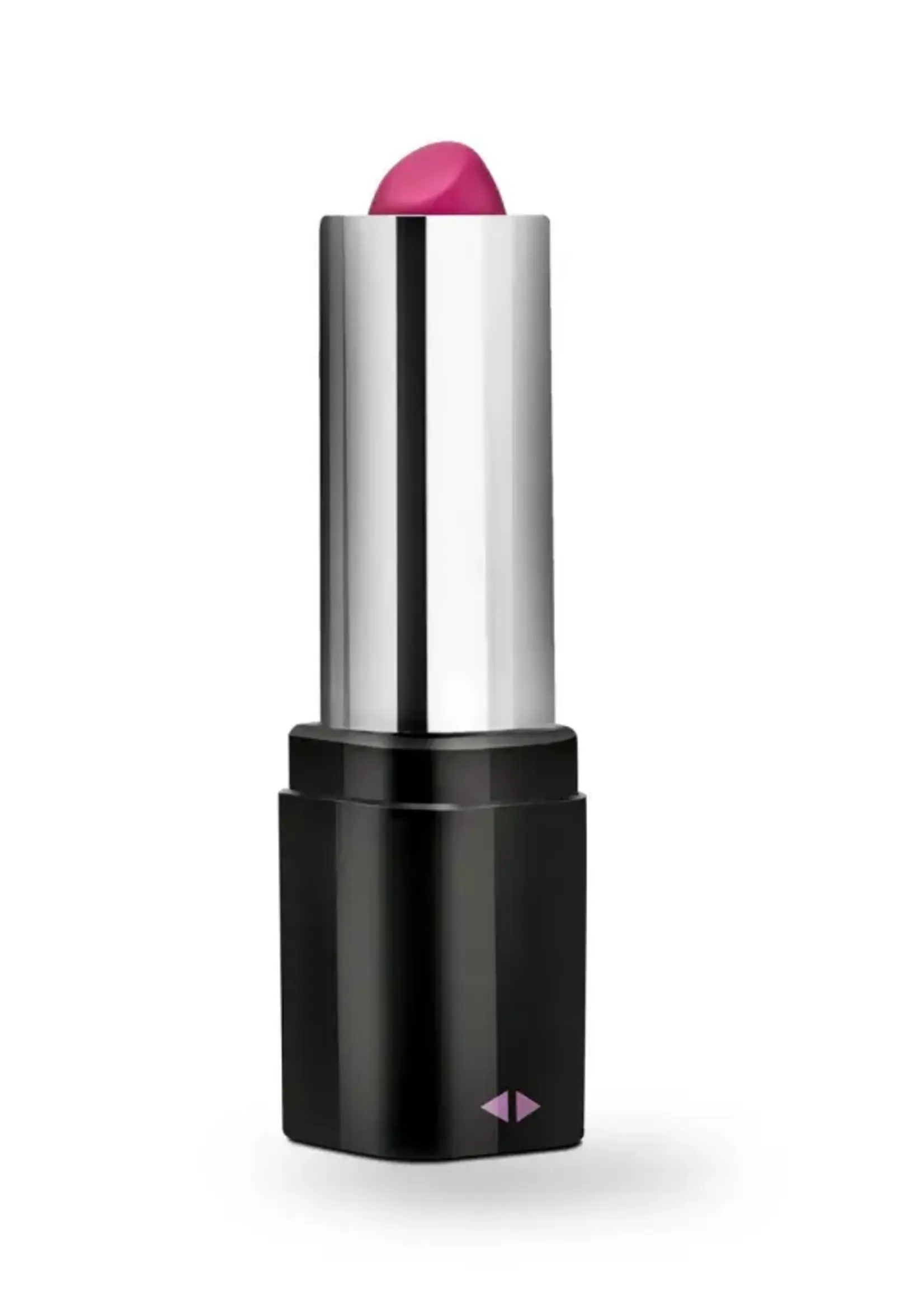 Blush Novelties Rose Lipstick Vibrator - Black