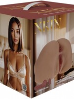 Shots Xkin Xkin Nina Vale Bodyforms Masturbator 5.7 lbs Tan