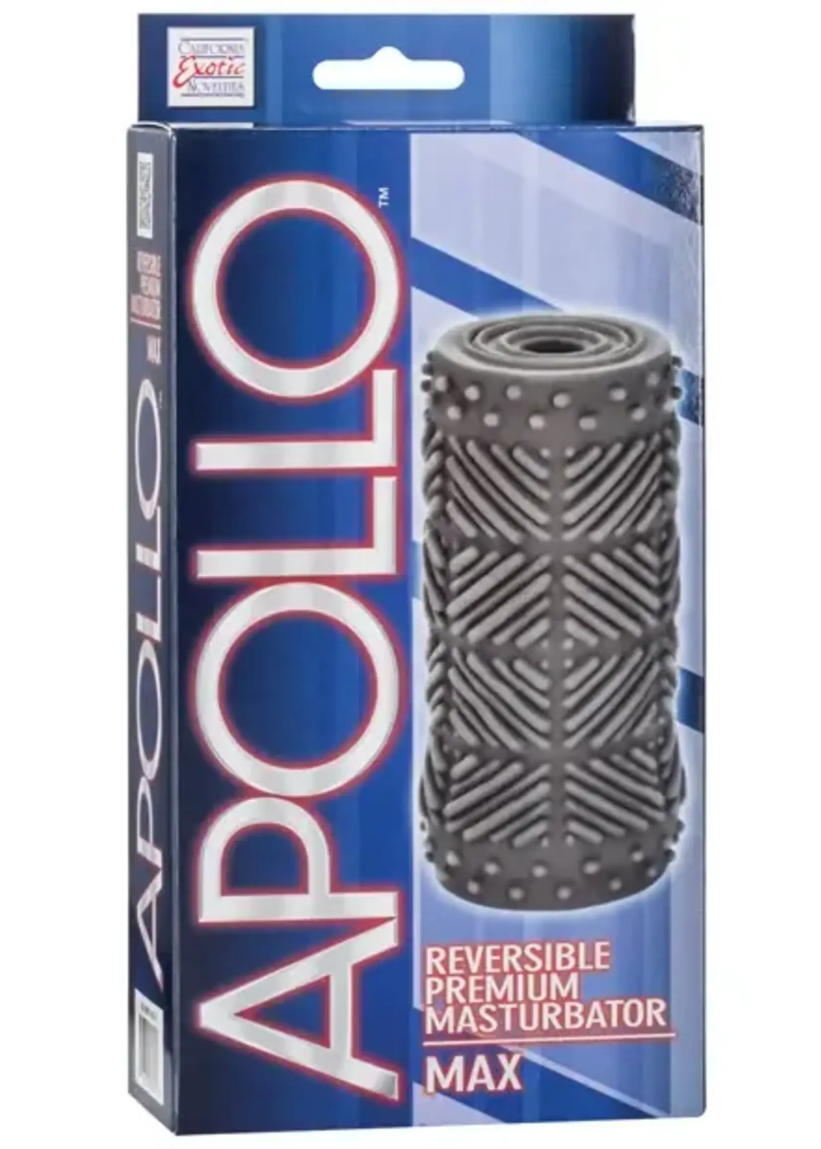 Calexotics Apollo Reversible Premium Masturbator Max Gray