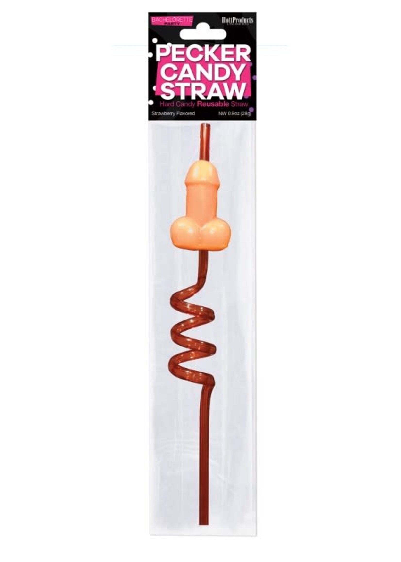 HOTT PRODUCTS Candy Pecker Straw