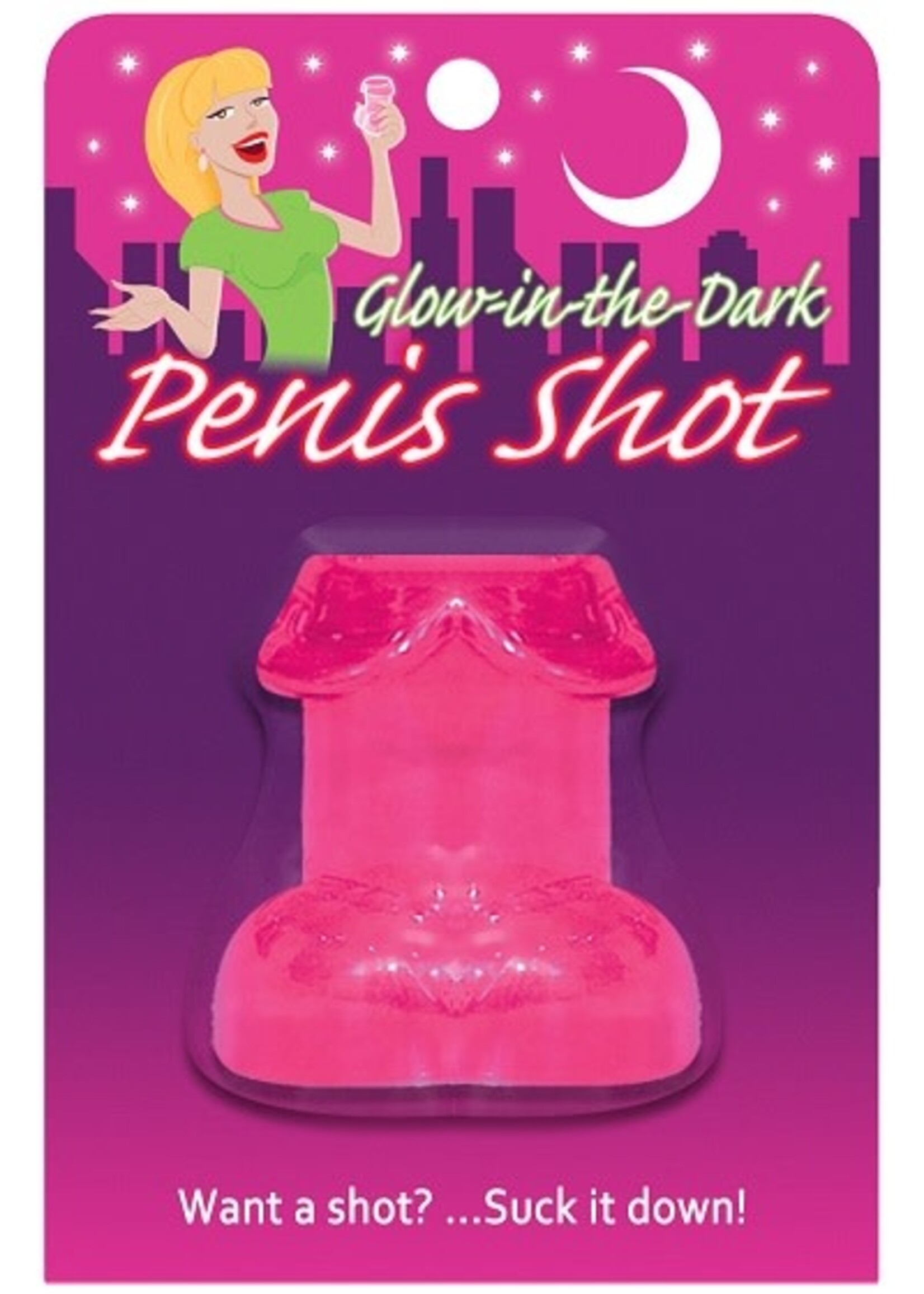 Kheper Games Glowing Penis Shooter - Pink