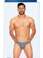 Popsi Lingerie Popsi Lingerie Men's Multi Colored Leopard Open Back Bottoms - S/M