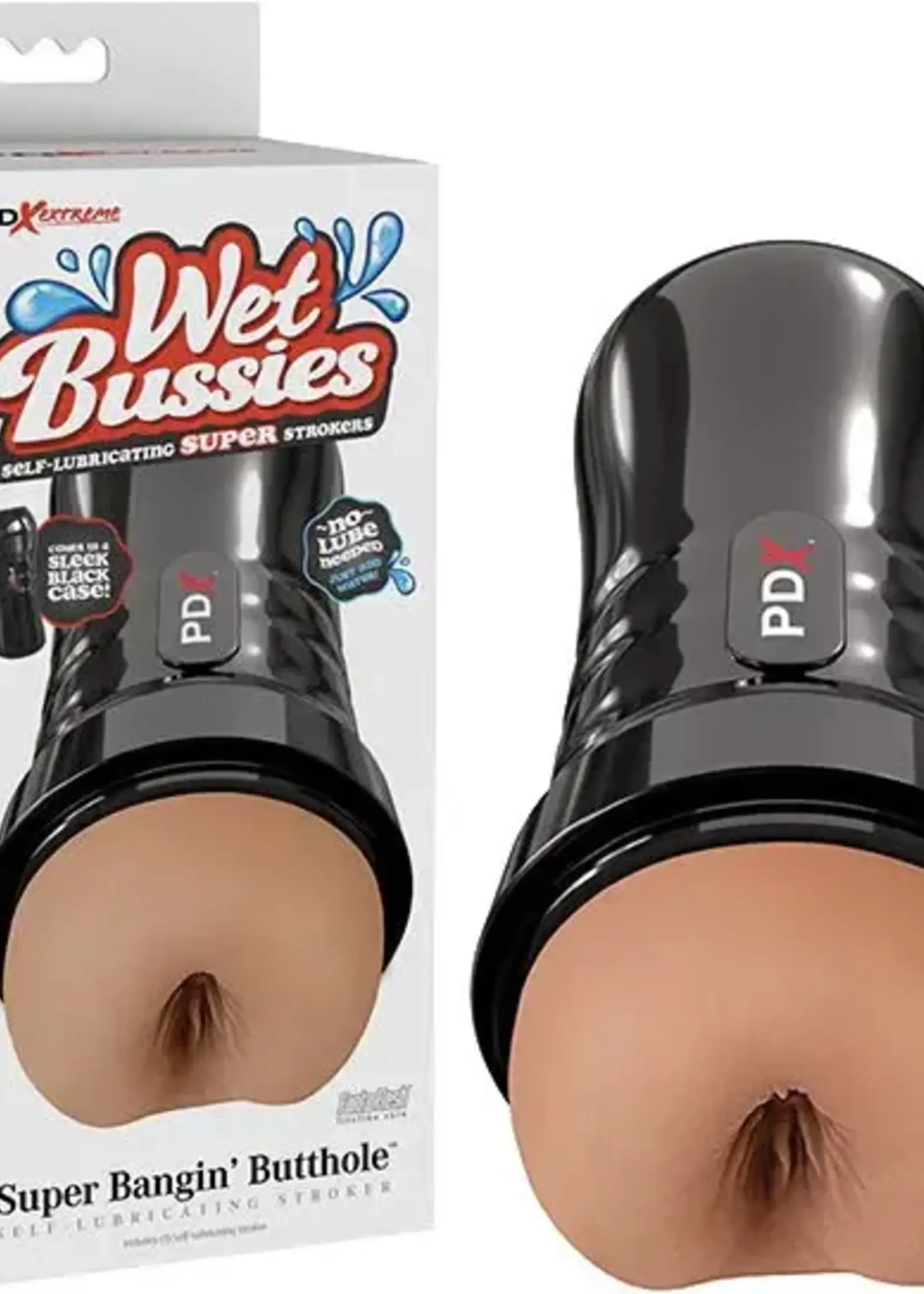 Pipedream Products, Inc. Pdx Extreme - Wet Bussies Super Bangin' Butthole - Brown