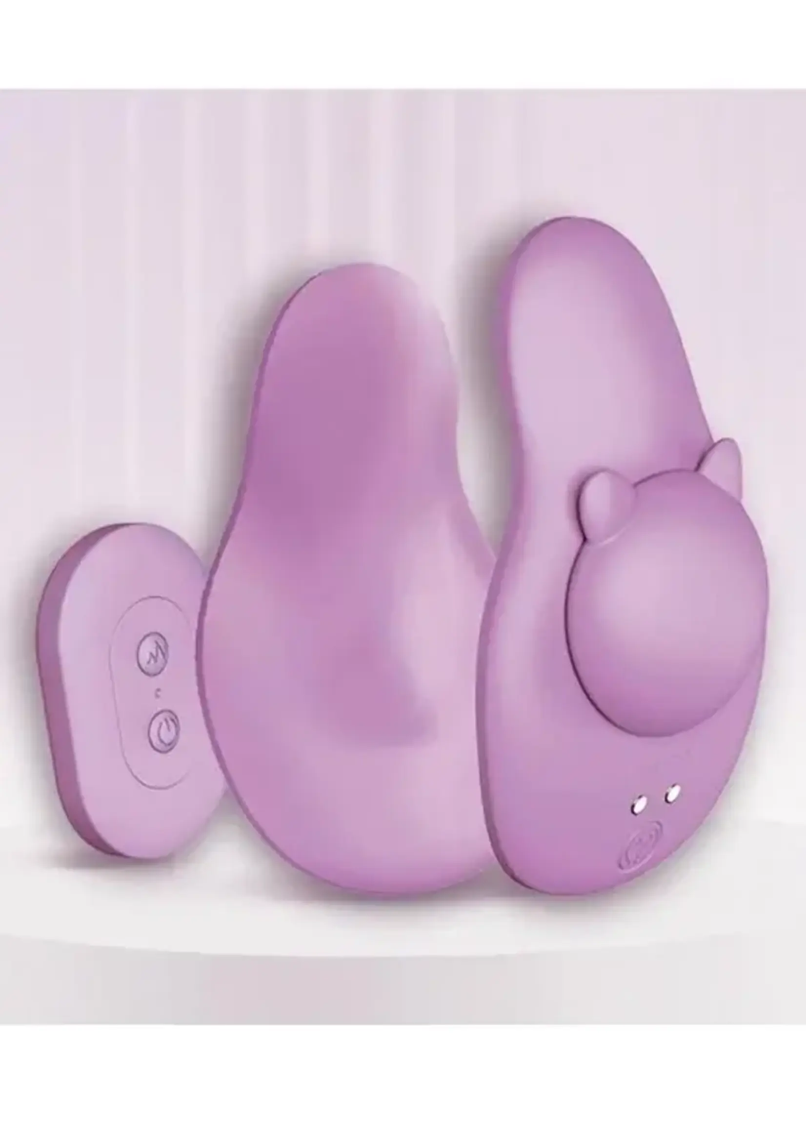 Icon Brands Ultra Rechargeable Silicone Panty Vibe with Remote Control