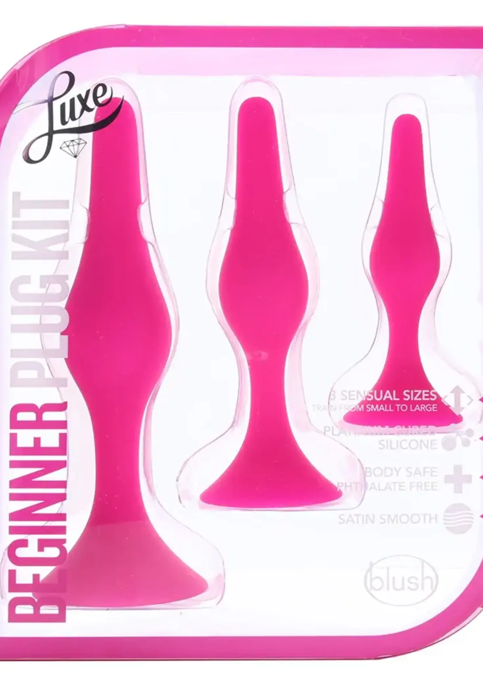 Blush Luxe Beginner Plug Kit Pink