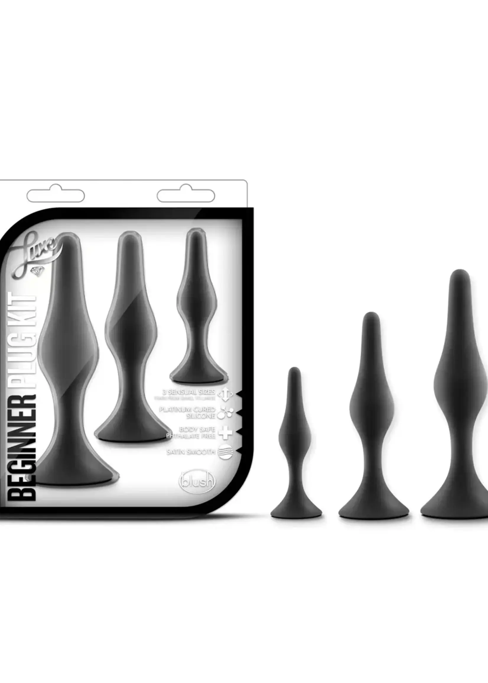 Blush Luxe Beginner Plug Kit Black