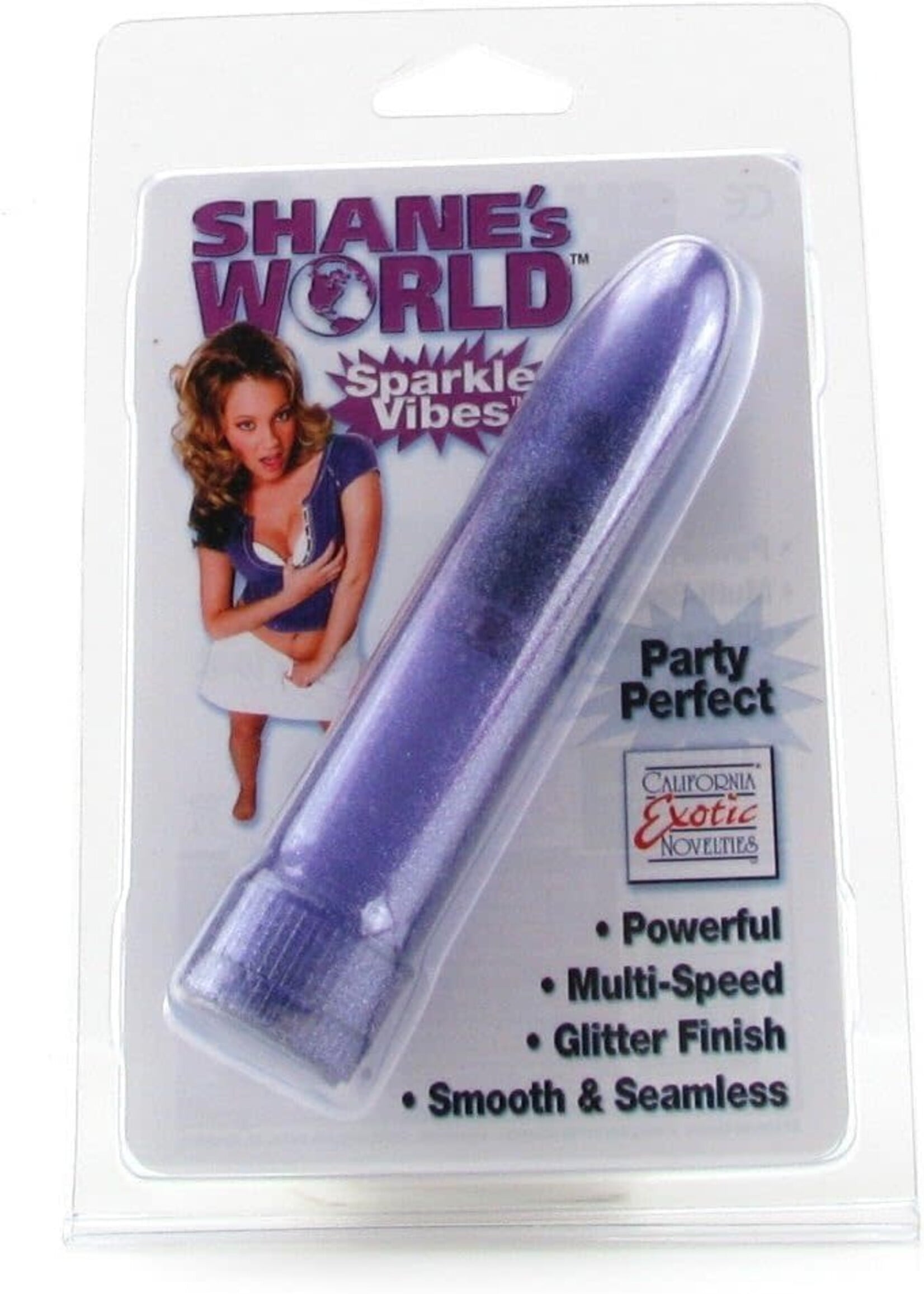 Calexotics Shane's World Sparkle Vibe Purple