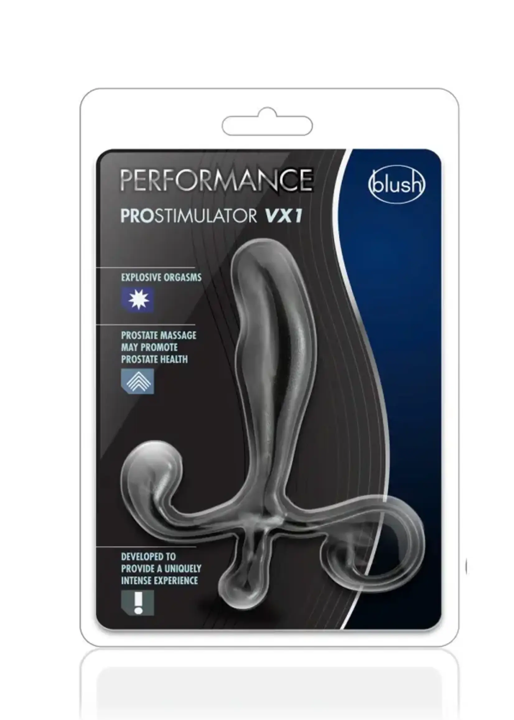 Blush Novelties Vx1 Prostimulator Prostate Massager - Black