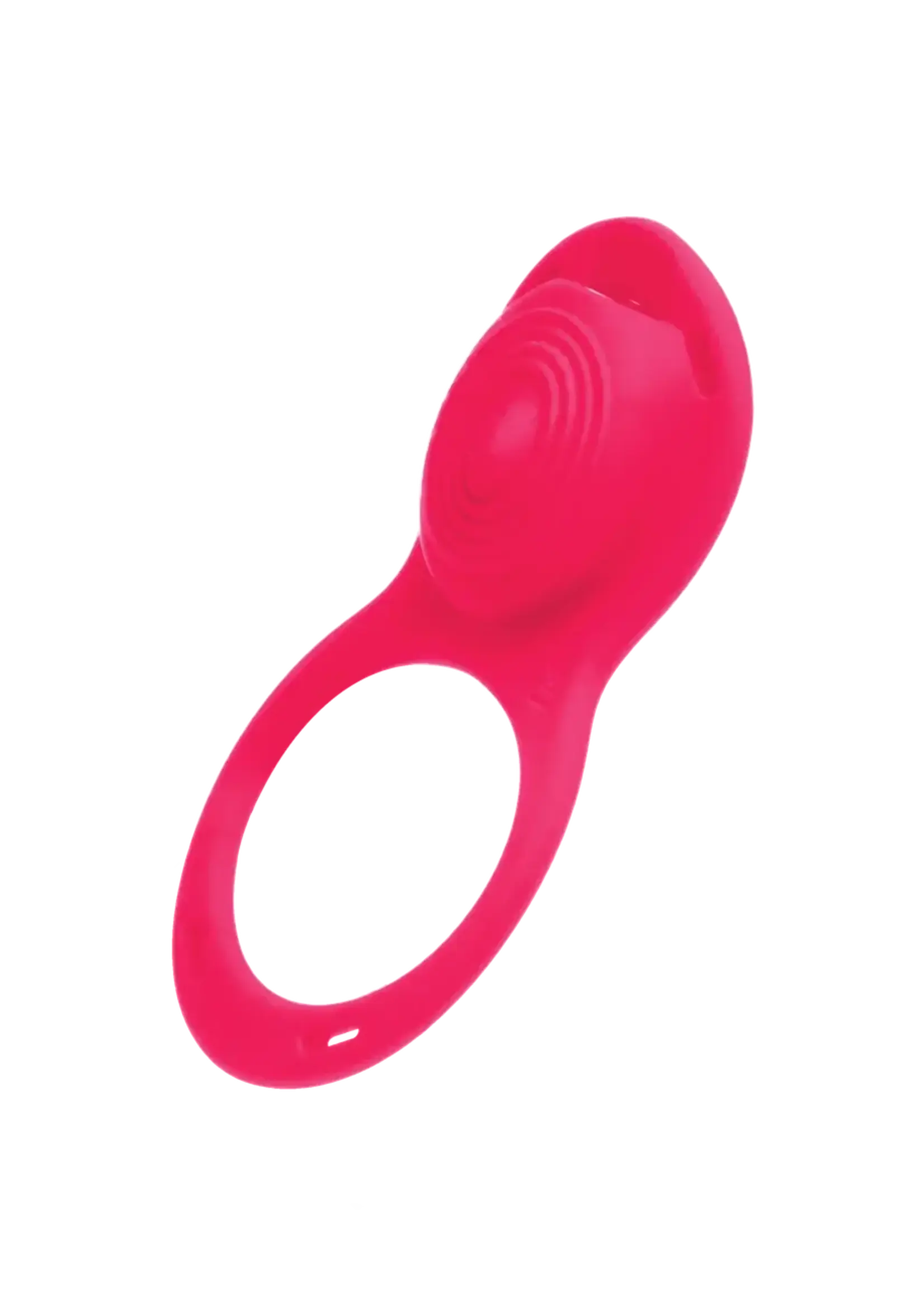 Vedo Toys VeDo Riski Rechargeable Silicone Clitoral Vibrating Cock Ring For Couples - Pink