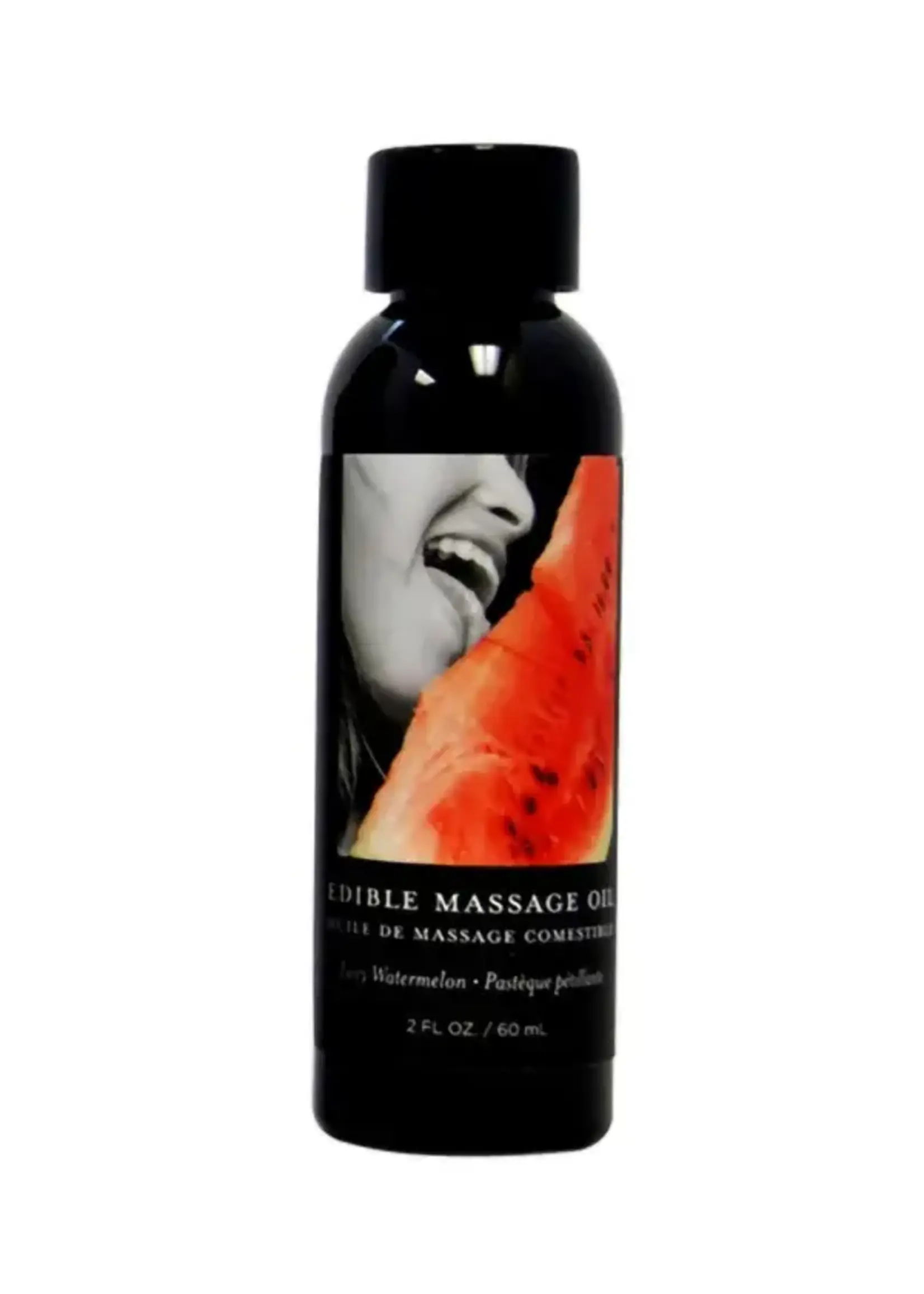 Earthly Body Juicy Watermelon Edible Massage Oil 2 Oz