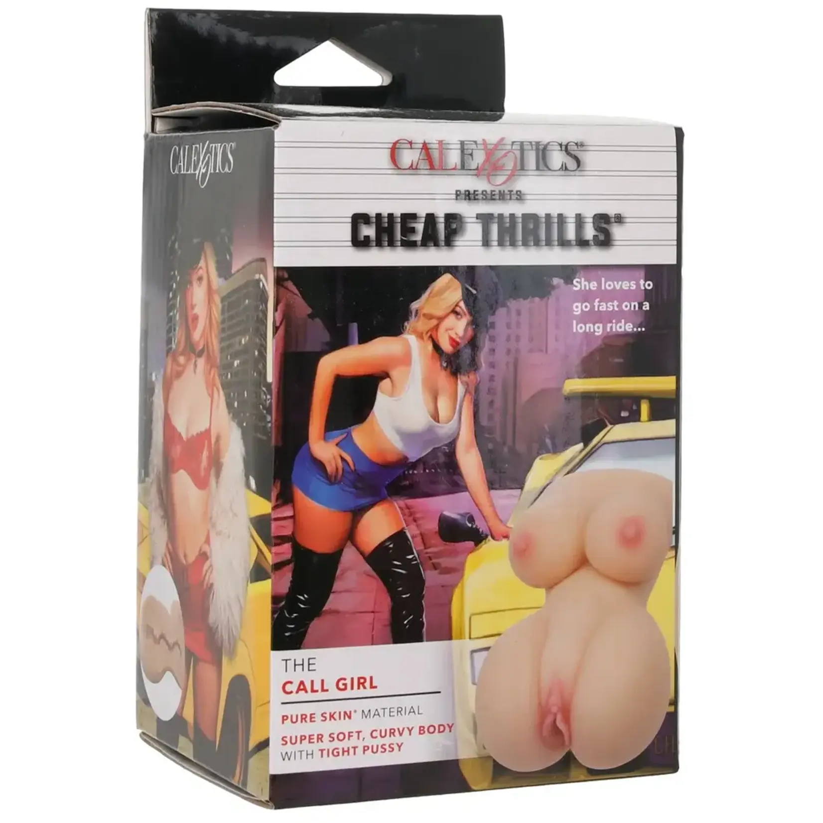 Calexotics Cheap Thrills The Call Girl Stroker - Pussy - Vanilla