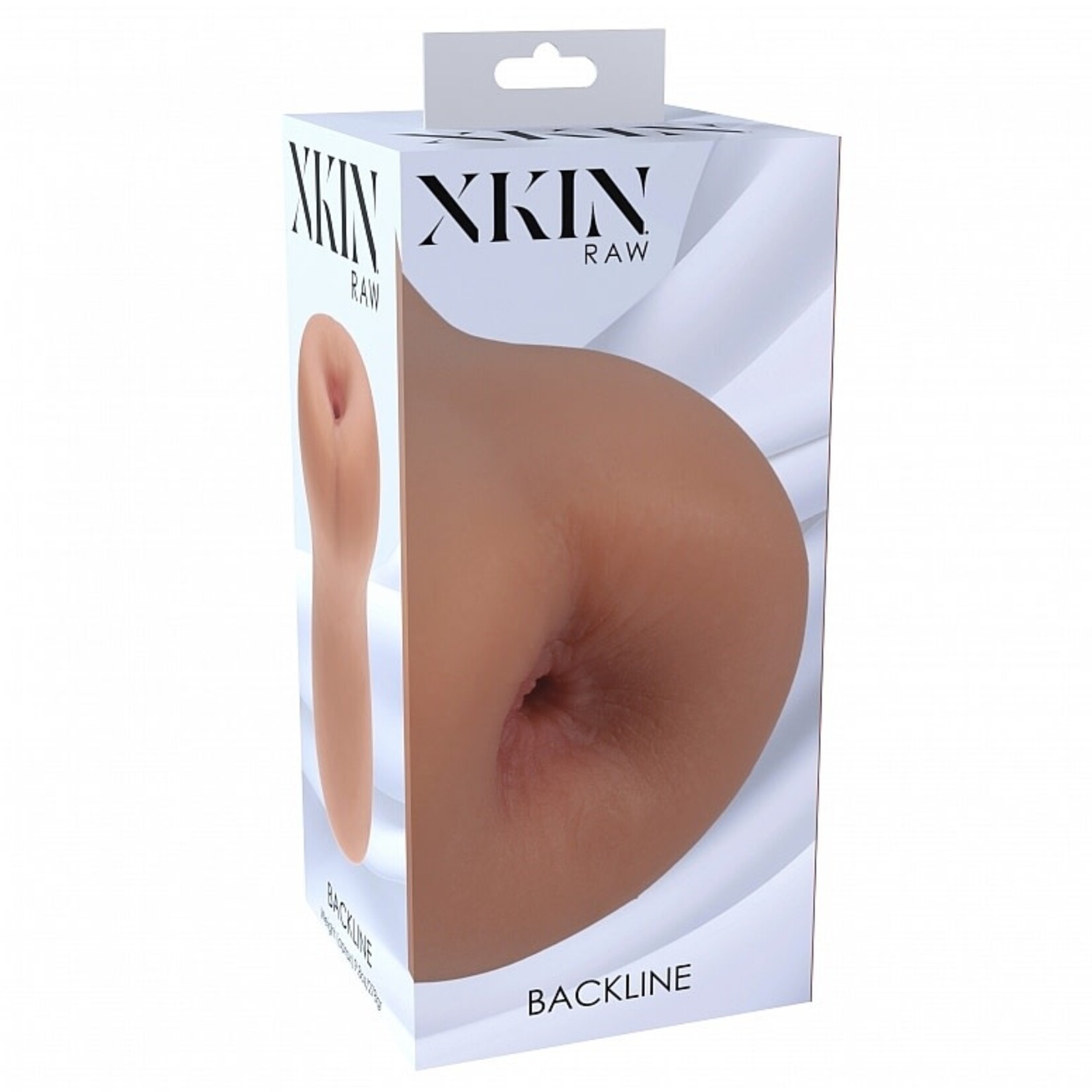 Shots Xkin Xkin Raw Backline TPE Medium Masturbator 278G Tan