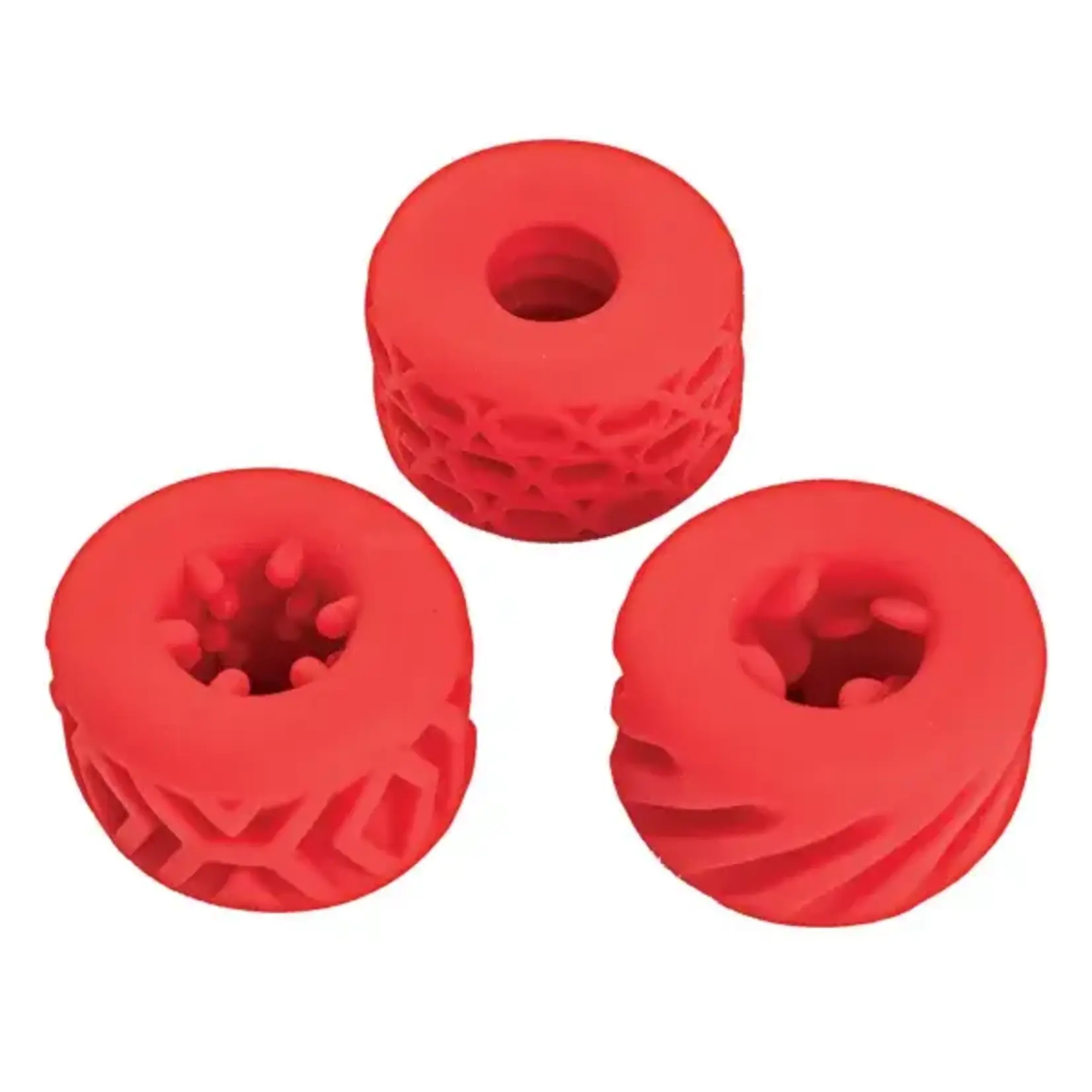 NassToys Super Stretchy Stroker Rings Red