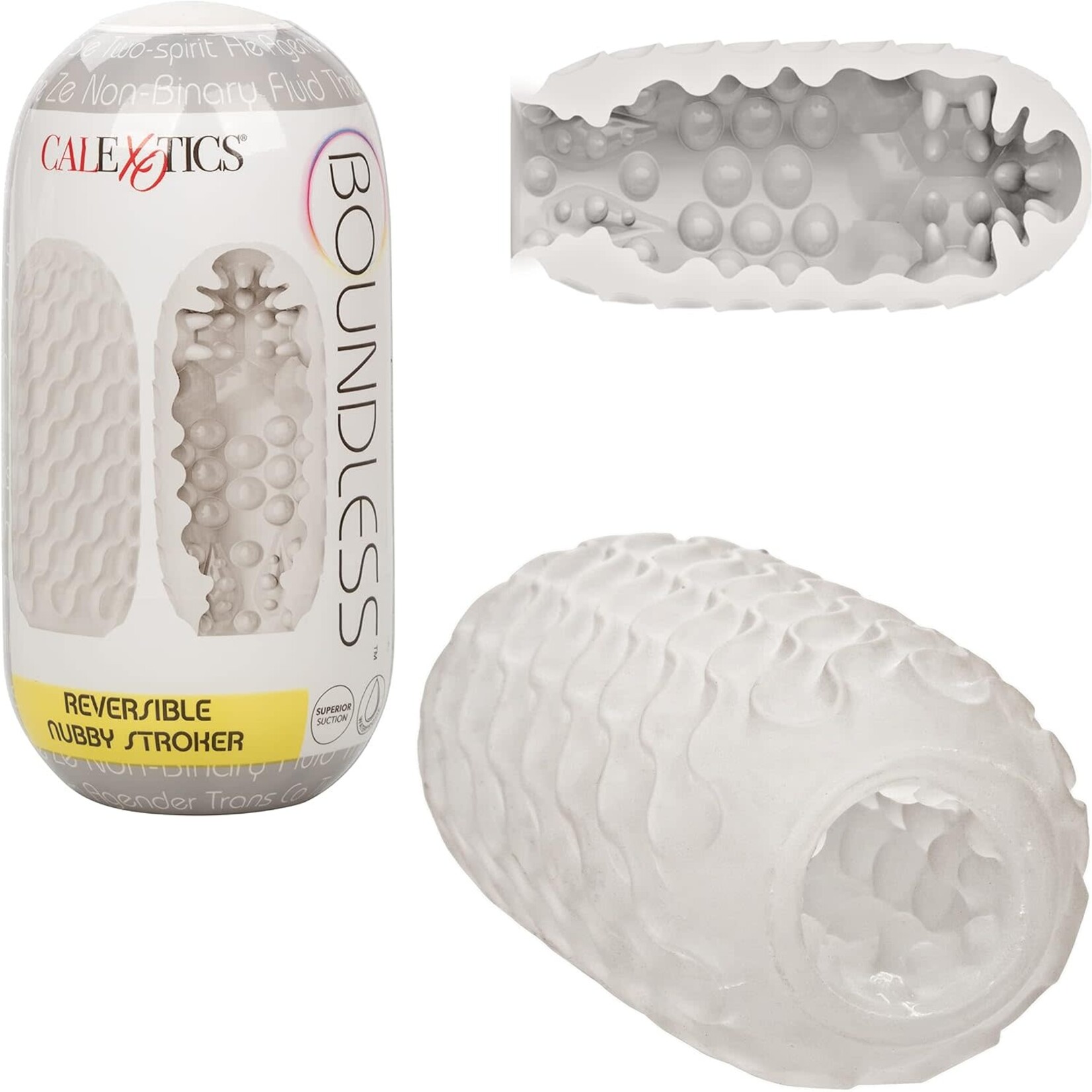 Calexotics Boundless Reversible Nubby Stroker