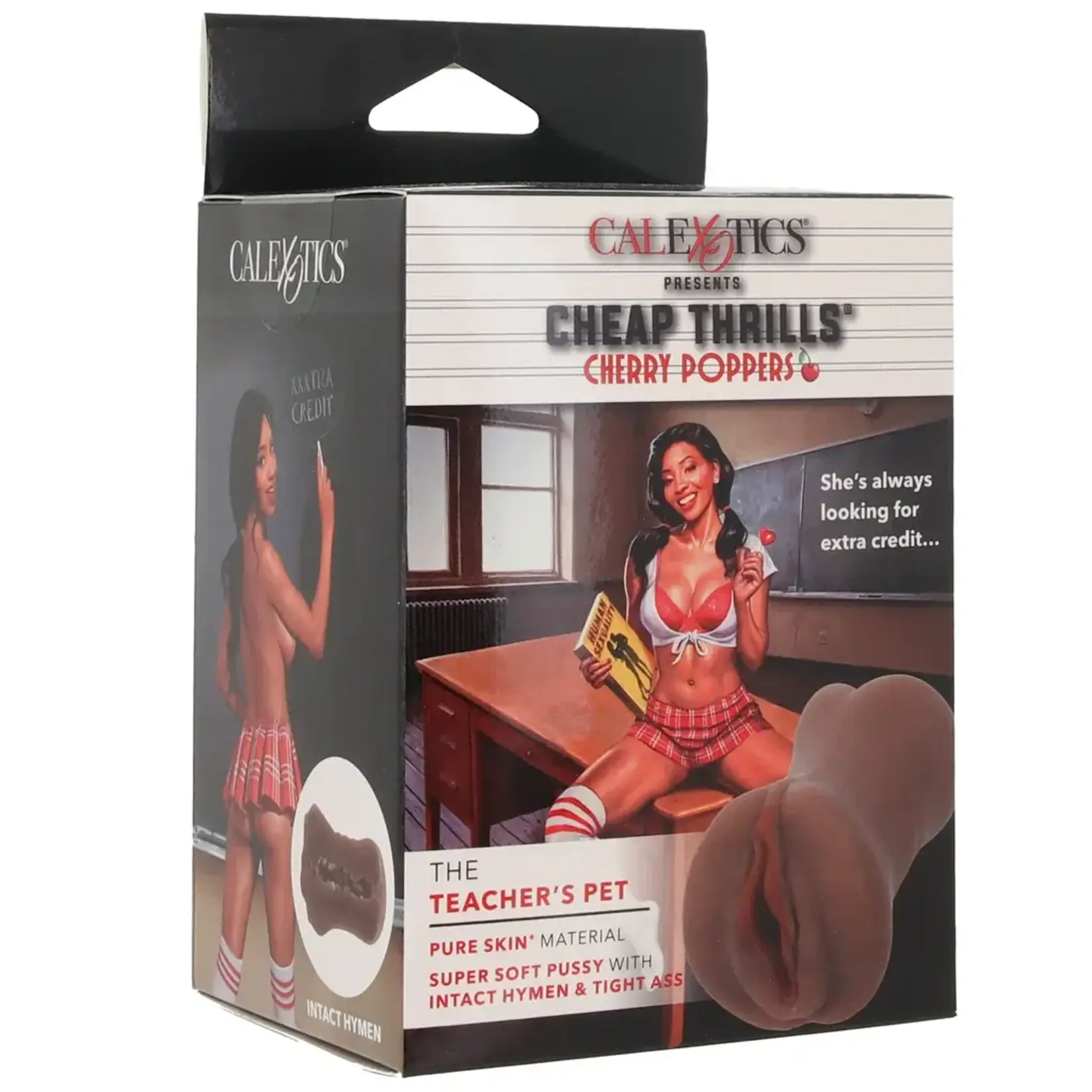 Calexotics Cheap Thrills Cherry Poppers The Teacher's Pet Stroker - Pussy - Caramel