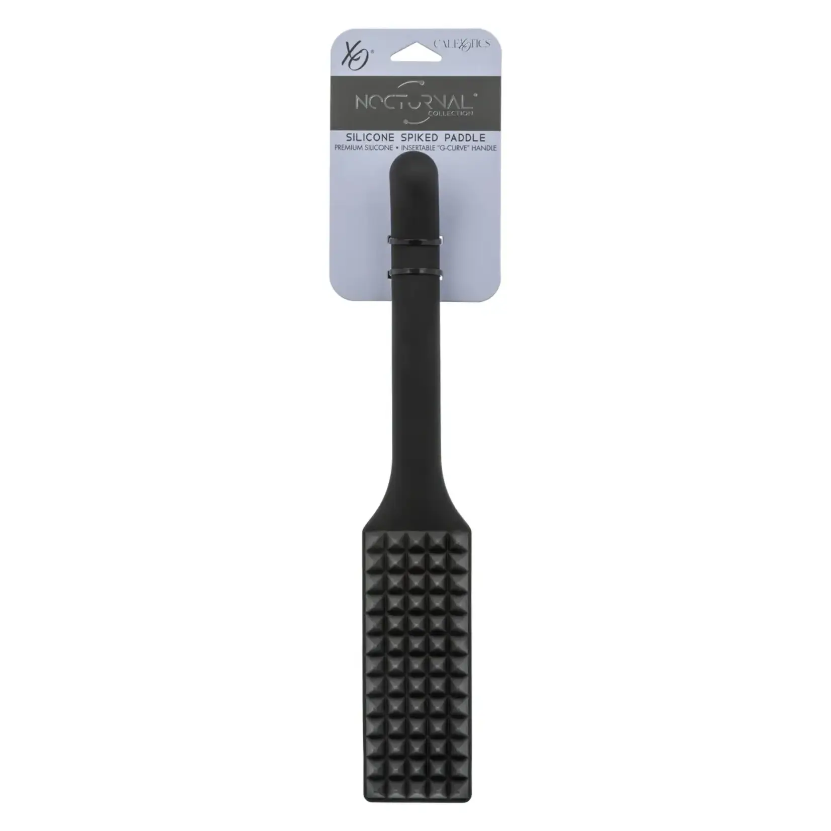 Calexotics Nocturnal Collection Silicone Spiked Paddle - Black