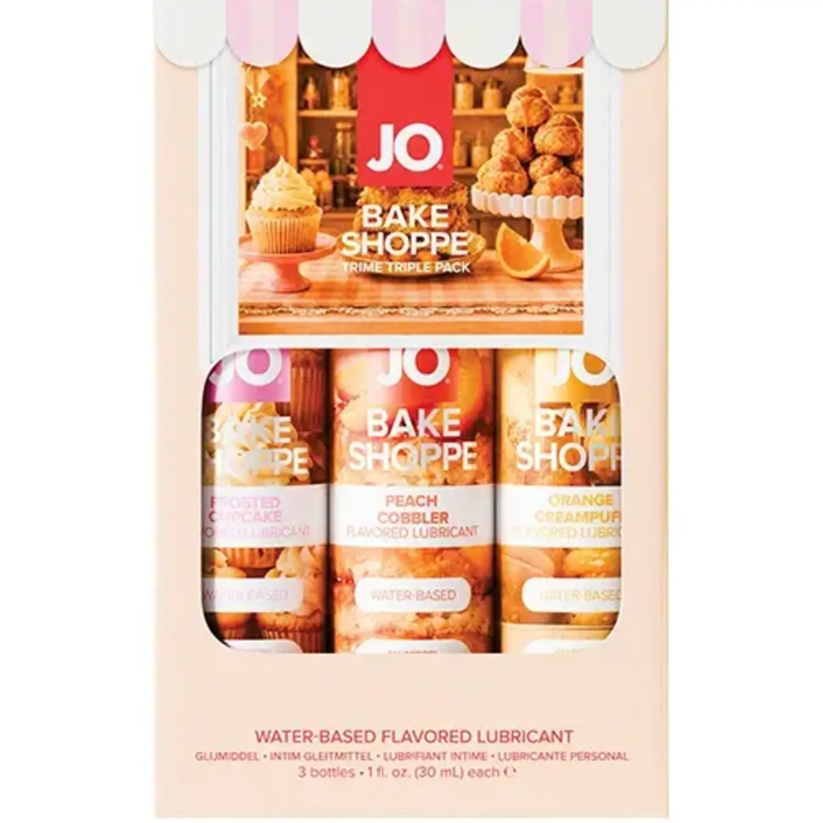 System Jo JO Tri-Me Bake Shoppe 1oz Triple Pack Gift Set - Various