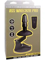 Doc Johnson Fort Troff Ass Wrecker Pro Rechargeable Vac-U-Lock Accessory with Wireless Remote - Black