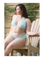 Fantasy Lingerie Forget Me Not Bralette & Caged Shortie - 3X/4X