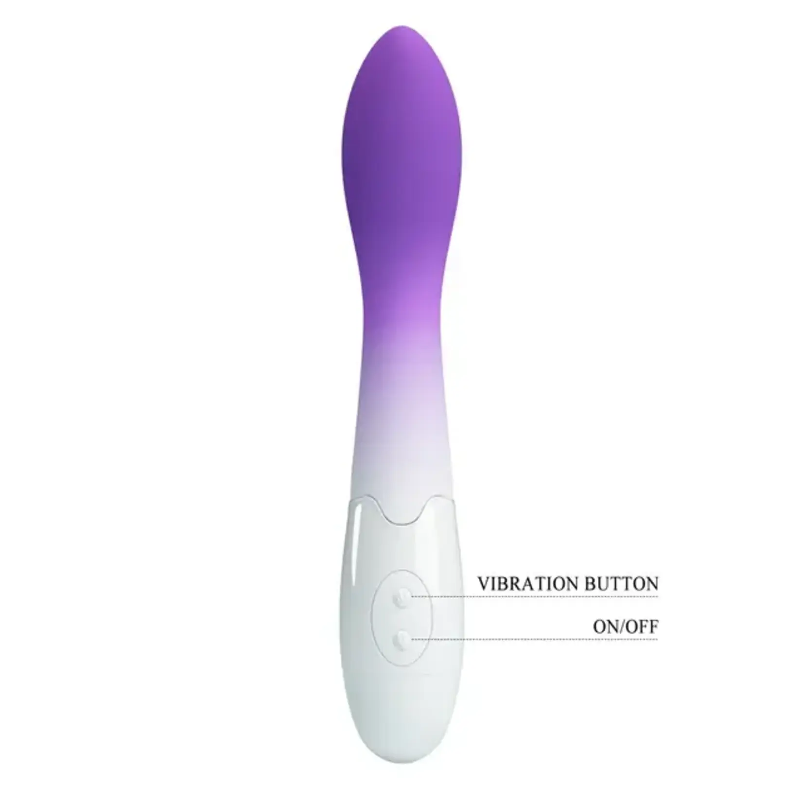 Pretty Love Pretty Love Bishop Vibrator - Purple Ombre