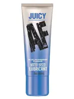 Little Genie Juicy AF Water Based Flavored Lubricant 2oz - Blue Raspberry