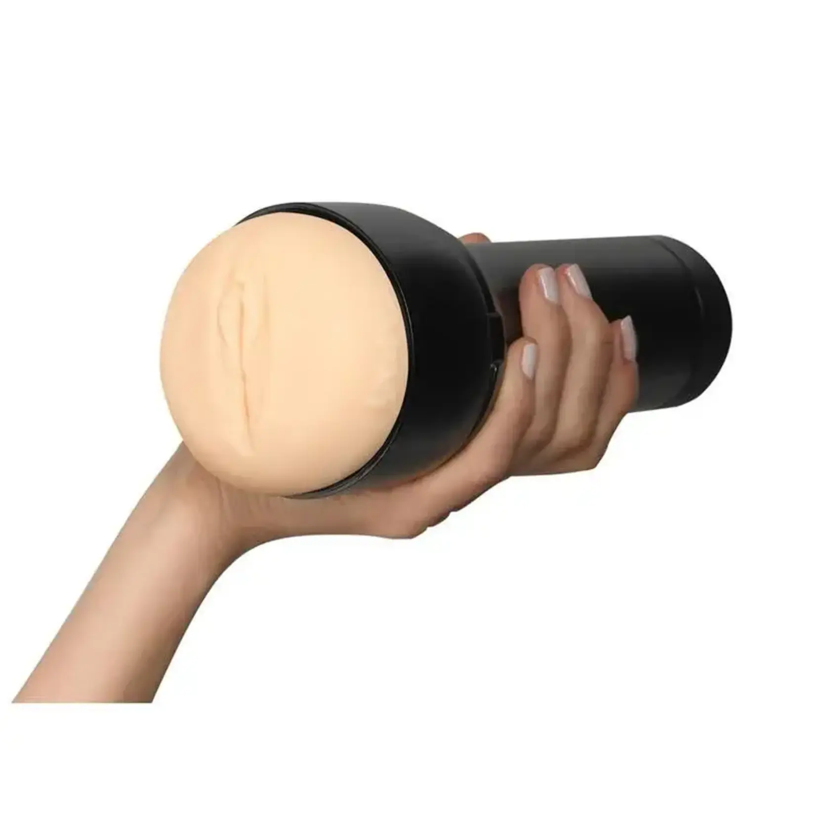 KIIROO Kiiroo Feel Apolonia Lapiedra Stroker Interactive Pussy Masturbator - Black/Vanilla