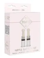 Shots Pumped Pumped Nipple Suction Set Small Transparent