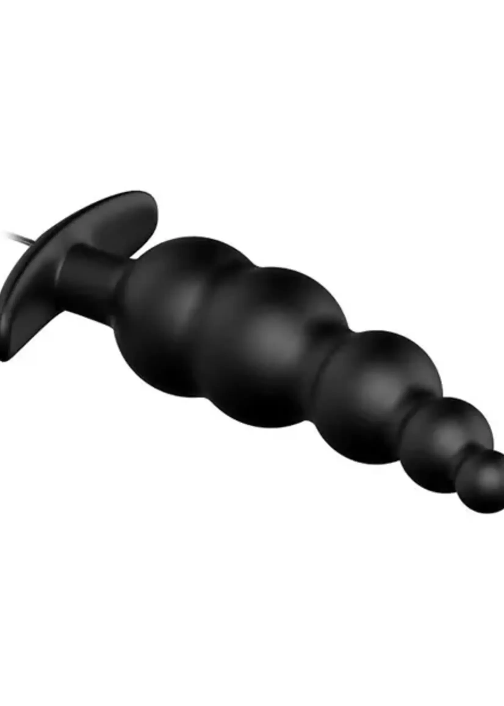 Pretty Love Pretty Love Vibrating Bead Shaped Butt Plug - Black
