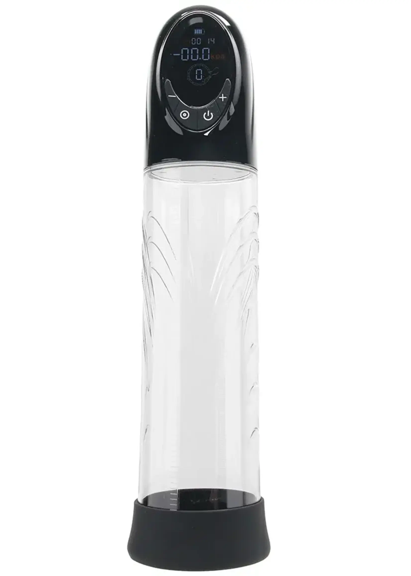 Shots Pumped Pumped CyberPulse 13 Function Automatic Rechargeable Penis Pump - Black