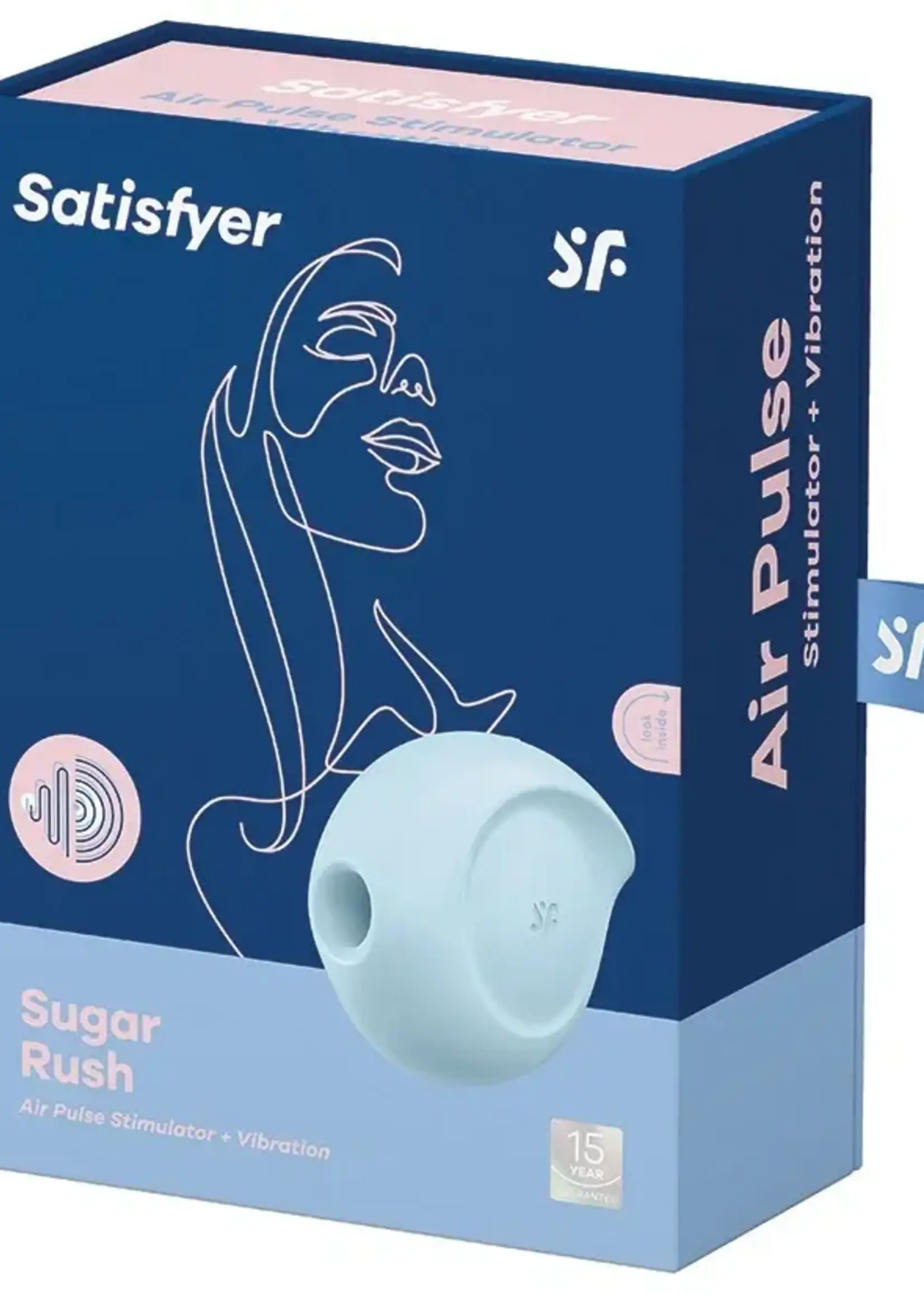 Satisfyer Satisfyer Sugar Rush Air Pulse Stimulator & Vibration