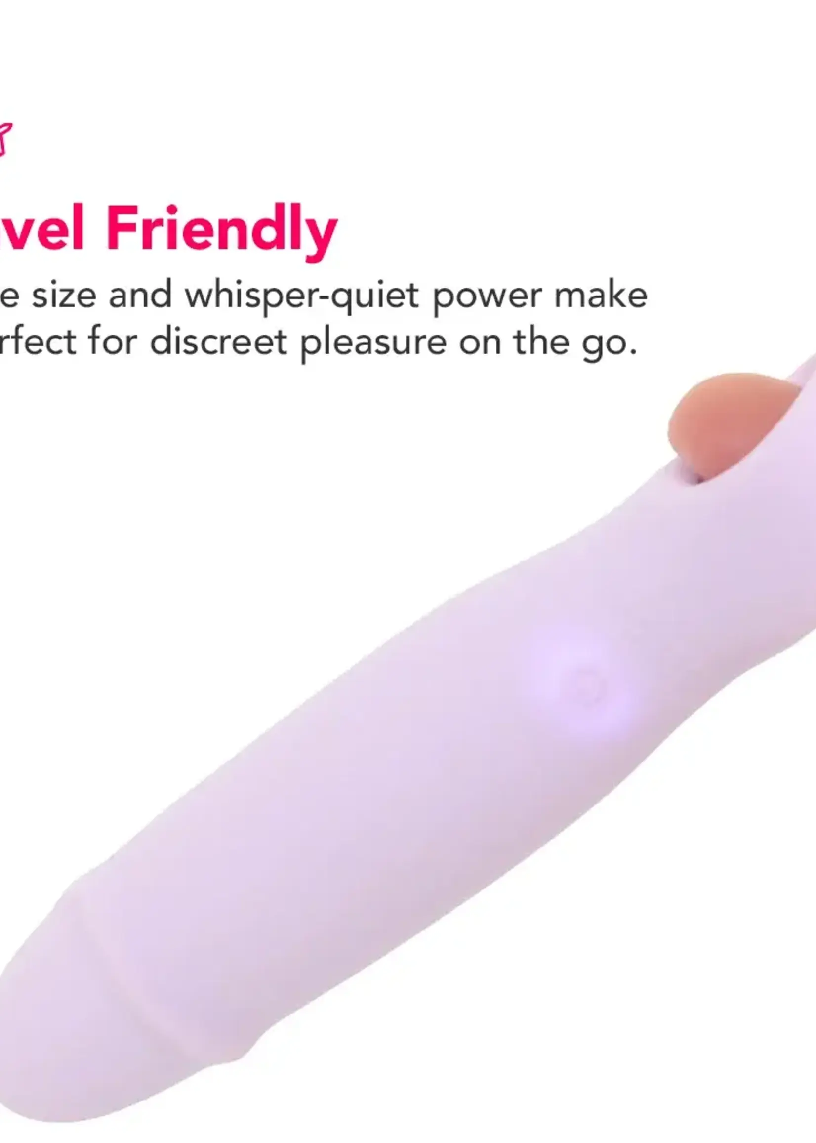 Selopa Selopa Petite Pecker Rechargeable Silicone Vibrator - Purple