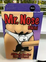 Male Power Mr. Nose Bikini - One Size - Black