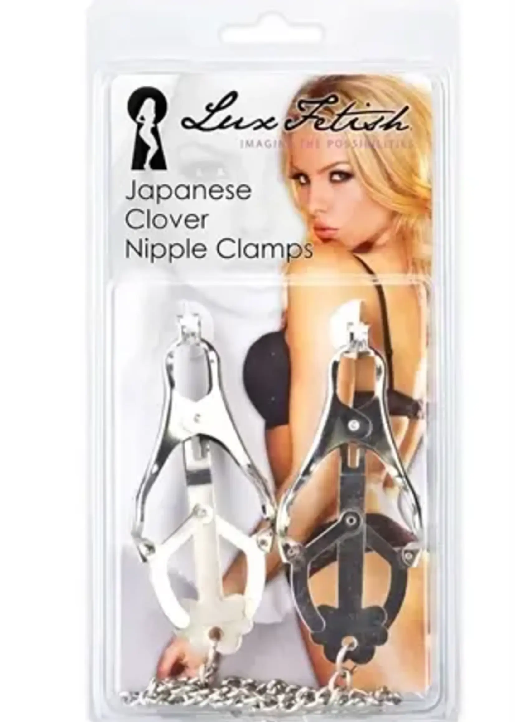 Lux Fetish Japanese Clover Nipple Clamps