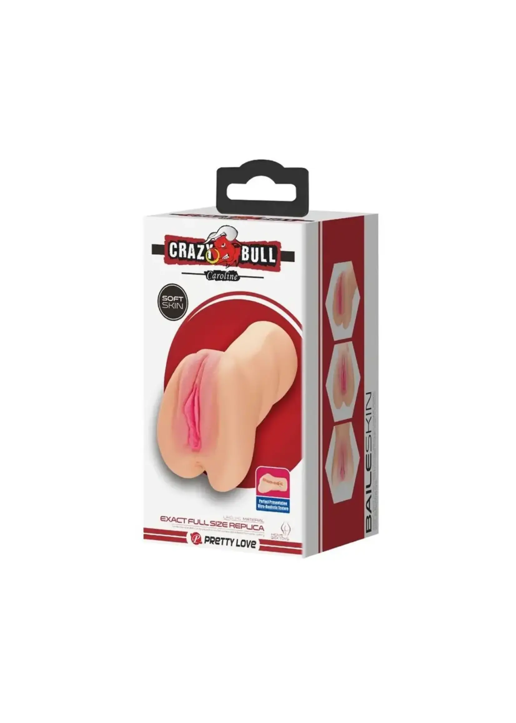 Pretty Love Caroline Realistic Vagina Masturbator - Light