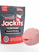 Screaming O Screaming O Jackits Gluck Gluck Pocket Stroker - Mouth - Pink