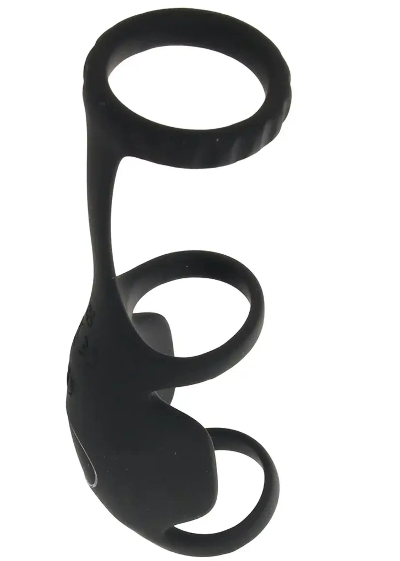 Curve Toys Jock Enhancers Blitz Vibrating Penis Sleeve C-Ring W/ Remote