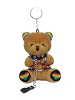 XR Brands Master Series Master Series Pride Bear Keychain