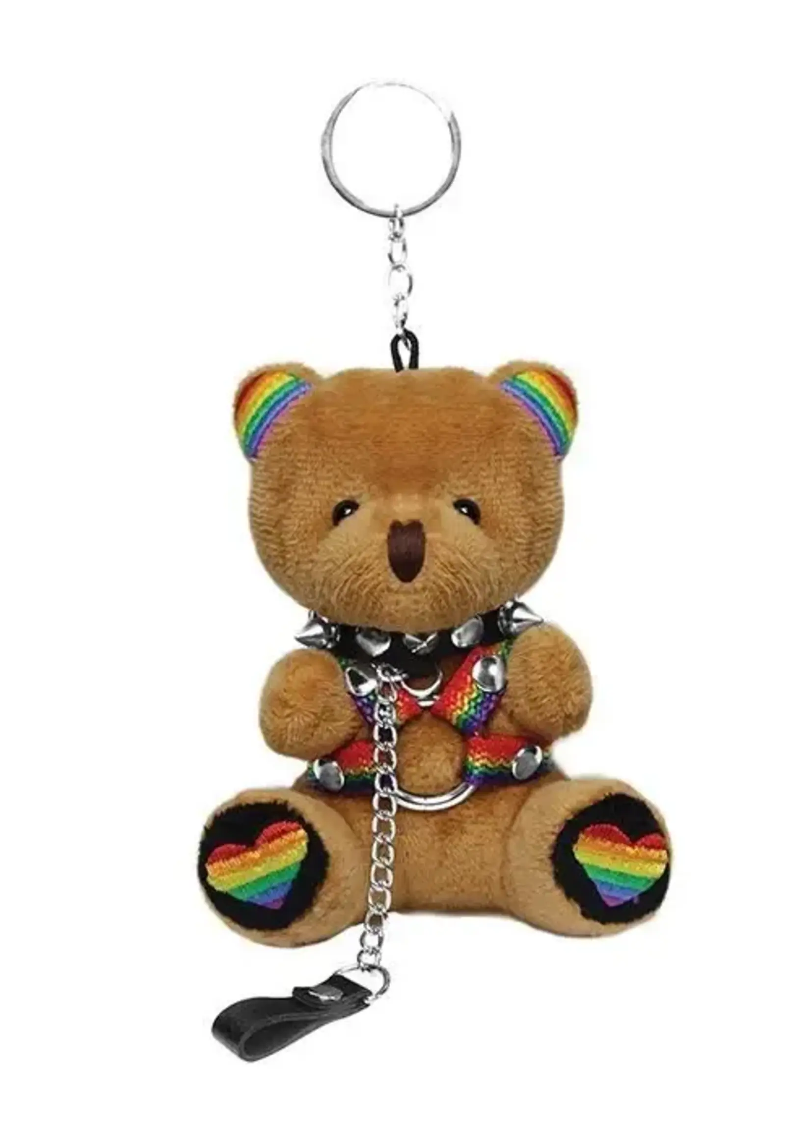 XR Brands Master Series Master Series Pride Bear Keychain