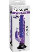 Pipedream Waterproof Bunny Wall Bangers Purple