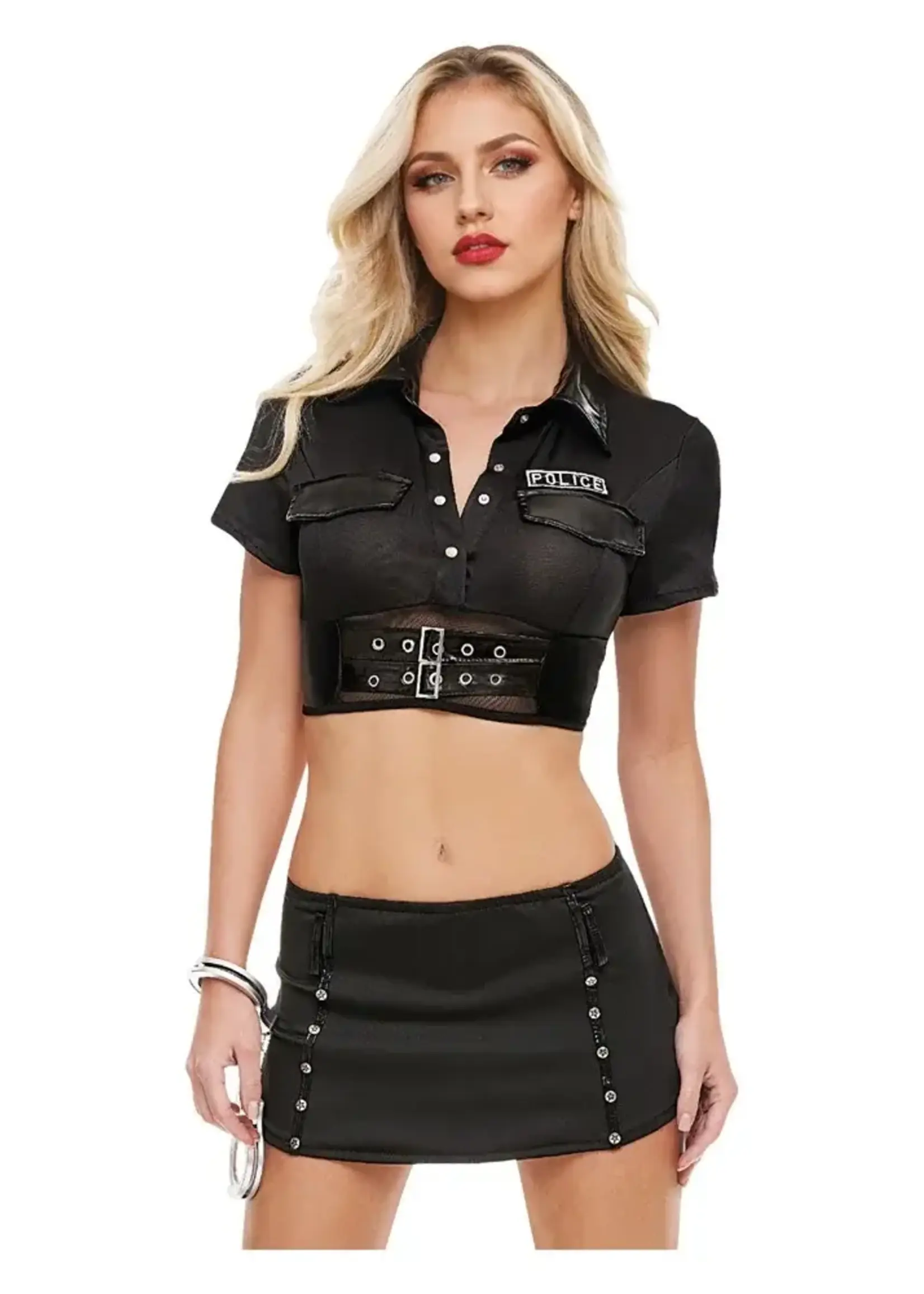 Baci Badge of Desire 4-pc Set - Black O/S