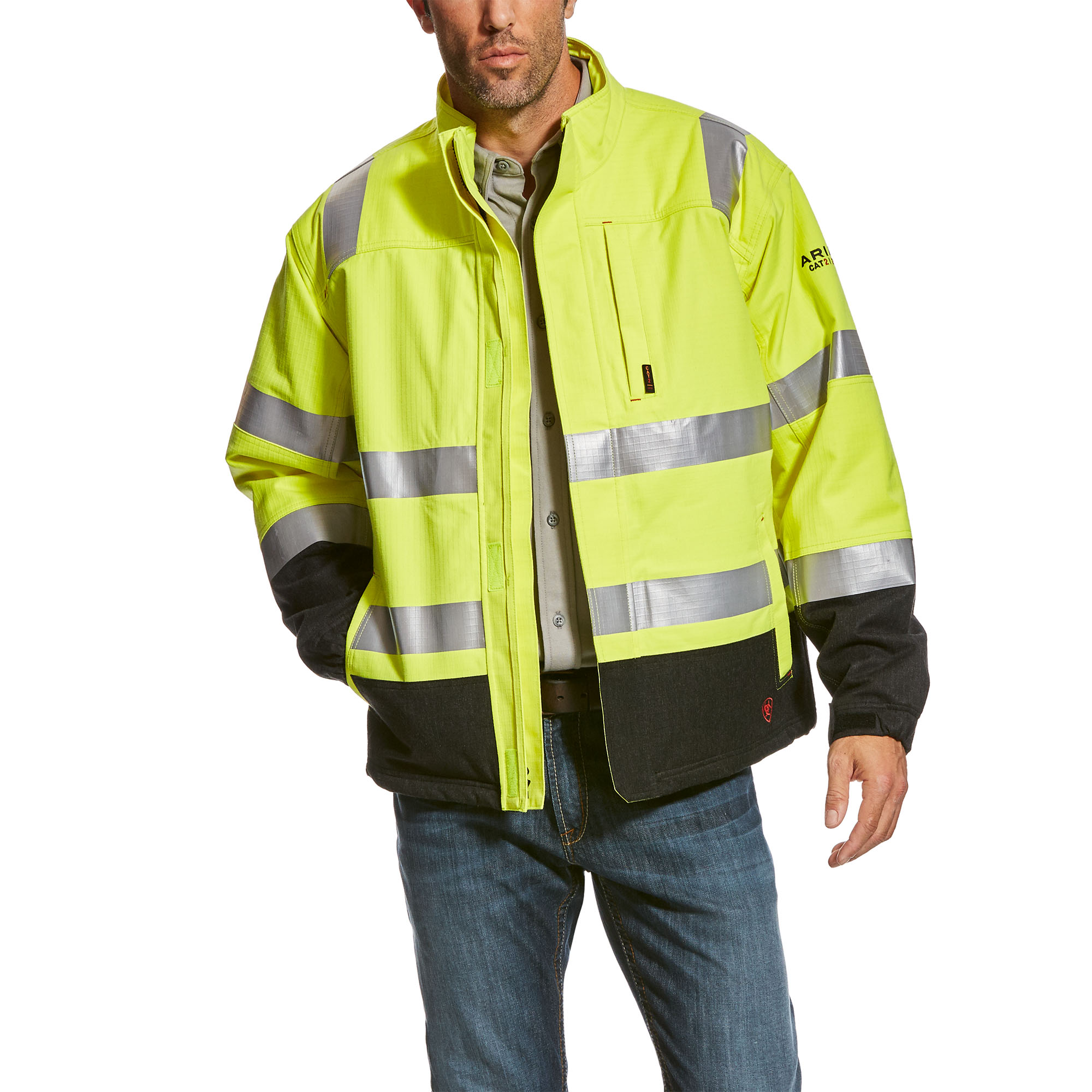 Class 3 High Visibility Bomber Safety Jacket | ANSI – Technopack Corporation