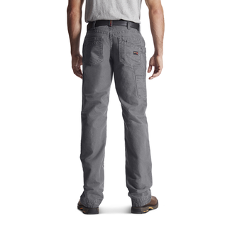 ARIAT® ARIAT WORK PANTS - M4 LOW RISE WORKHORSE BOOT CUT PANT GRY