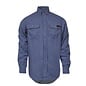 NSA® NSA WORK SHIRT - 5.5 OZ TECGEN BUTTON DOWN LT BLUE