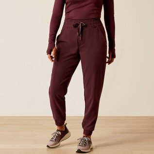 ARIAT® Ariat Women Blackwell Cargo Stretch Jogger Scrub Pants Winetasting L Reg
