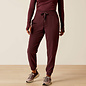 ARIAT® Ariat Women Blackwell Cargo Stretch Jogger Scrub Pants Winetasting L Reg