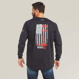 ARIAT® Ariat Air Rig Life Graphic T-Shirt Black 3xl