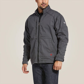 ARIAT® ARIAT DRALITE STR CNVS FEILD JACKET IRON GREY 3XL