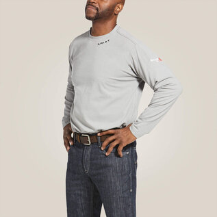 ARIAT® Ariat FR Base Layer T-Shirt Silver Fox M