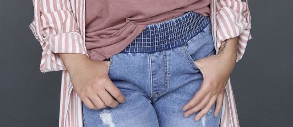 Wild West Skinny jean w/ smock waist